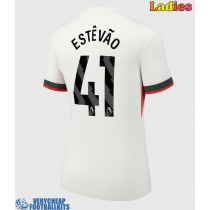 Chelsea Estevao Willian #41 Replica Away Shirt Ladies 2025-26 Short Sleeve